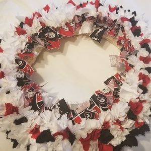 University of Georgia Inspired Wreath
